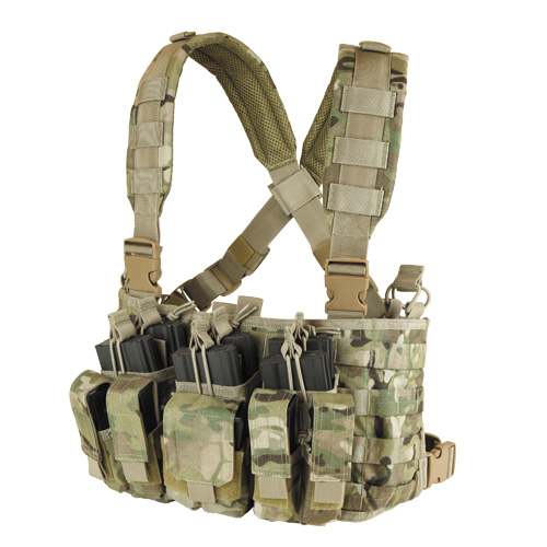 Levně CONDOR OUTDOOR vesta taktická RECON CHEST RIG MULTICAM