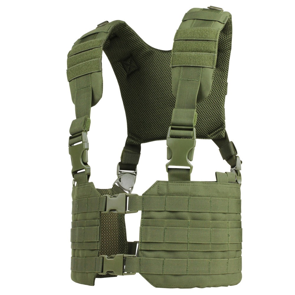 Levně CONDOR OUTDOOR vesta taktická RONIN CHEST RIG ZELENÁ