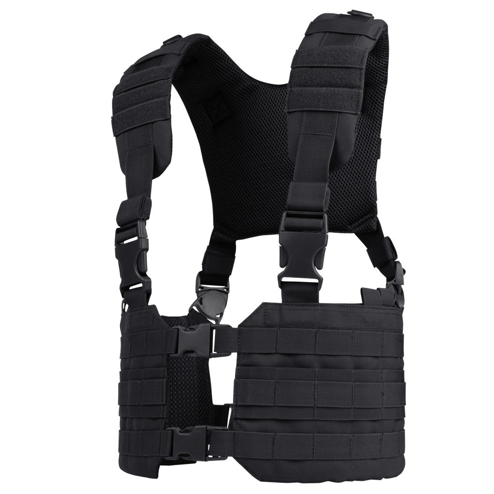 Levně CONDOR OUTDOOR vesta taktická RONIN CHEST RIG ČERNÁ