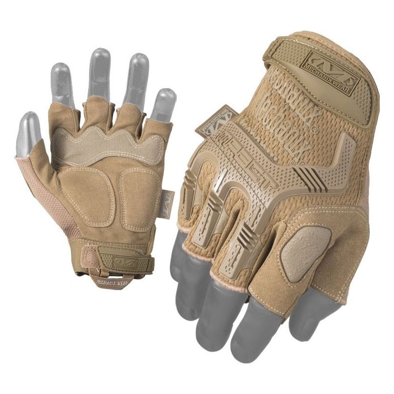 Levně Rukavice Mechanix M-Pact BEZPRSTÉ COYOTE