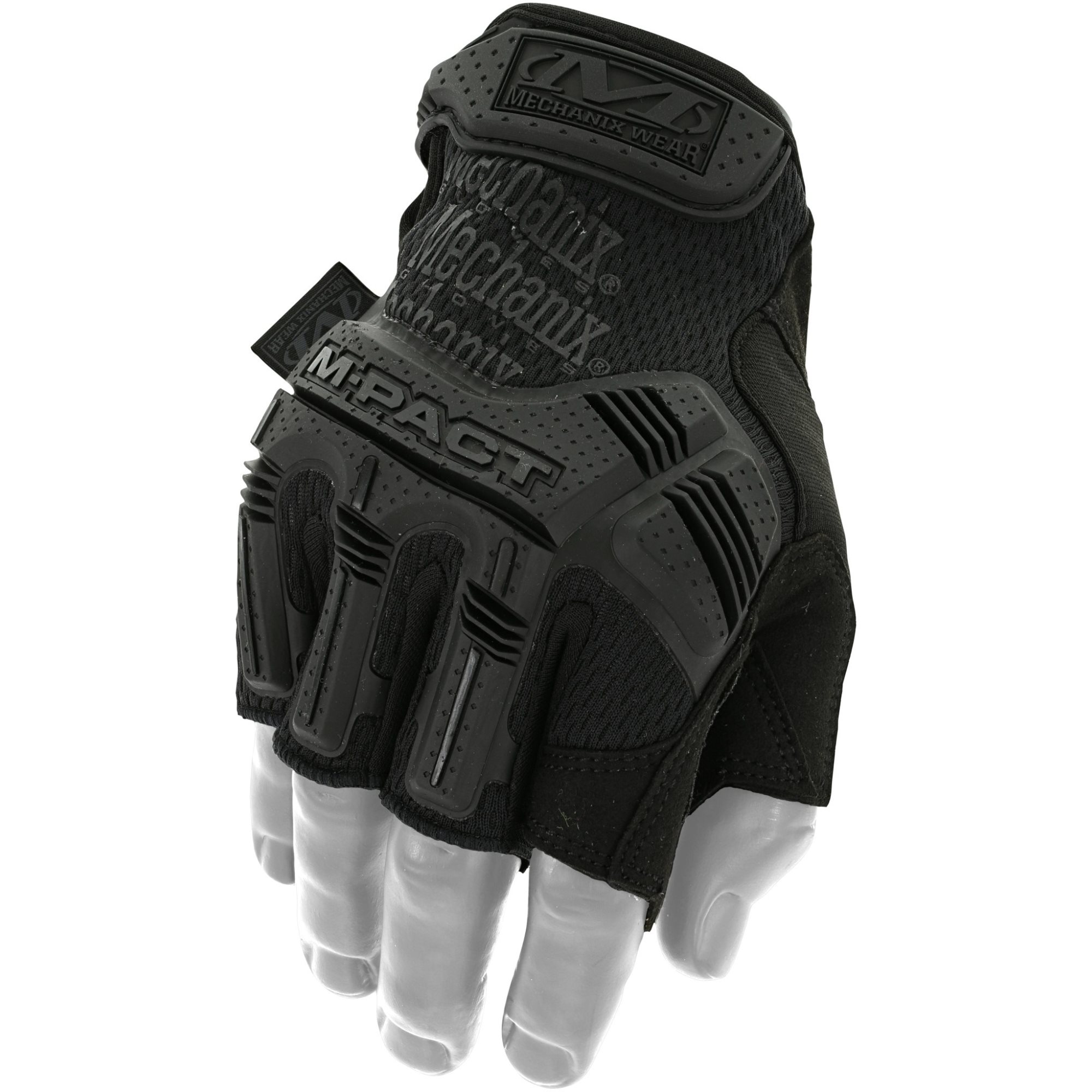 Levně Rukavice Mechanix M-Pact BEZPRSTÉ ČERNÉ