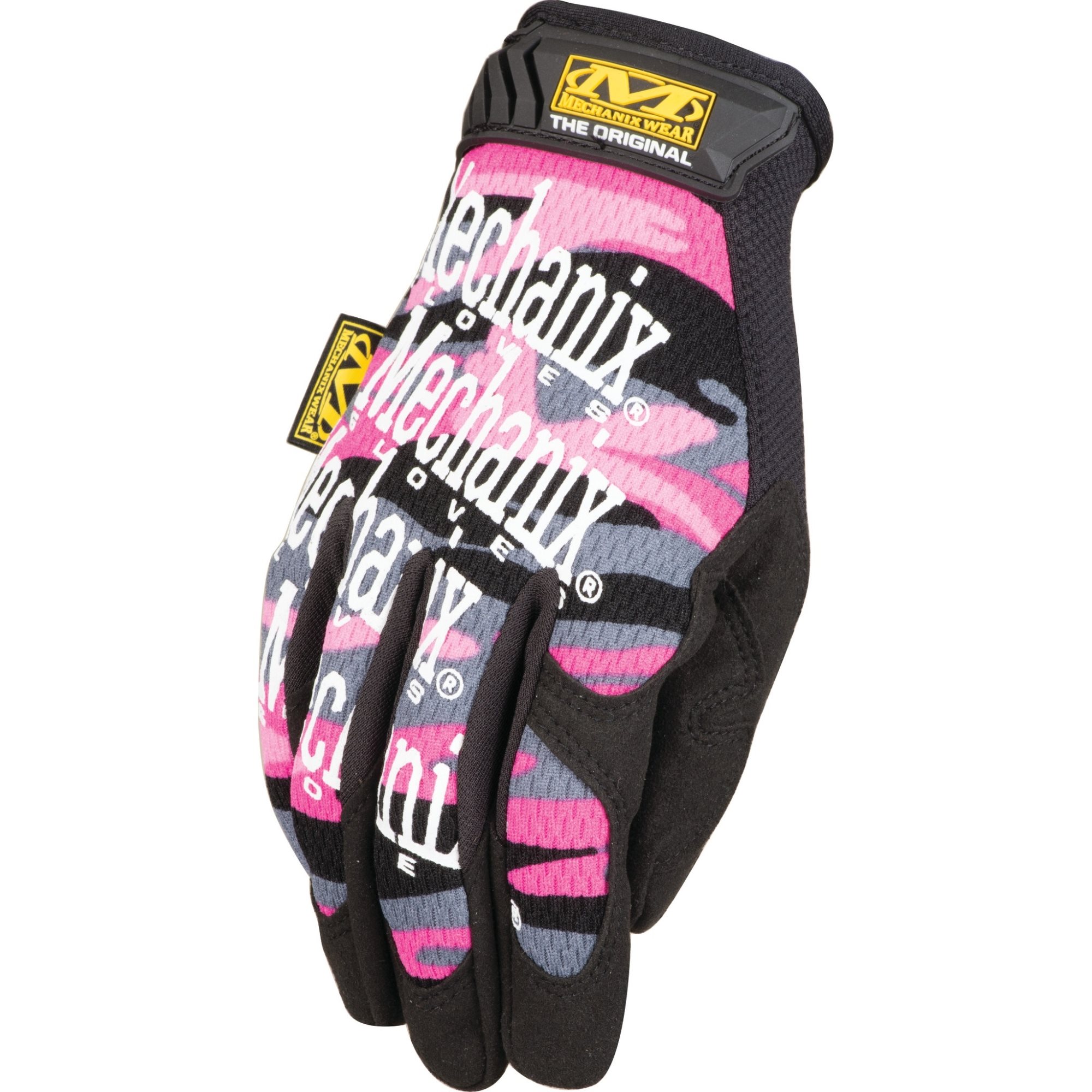 Levně Rukavice dámské MECHANIX ORIGINAL PINK CAMO