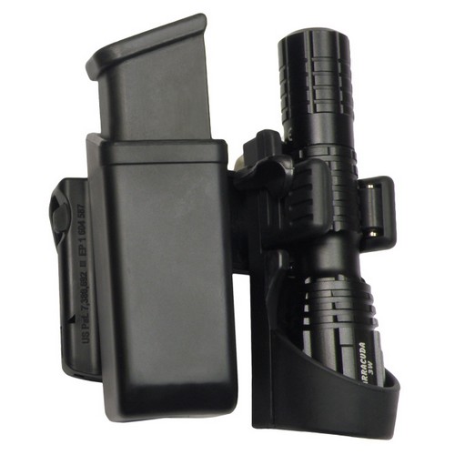 Levně ESP pouzdro rotační pro zásobník 9mm LUGER a svítilnu LHU-04
