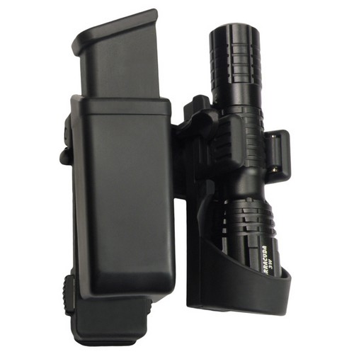 Levně ESP pouzdro rotační MOLLE pro zásobník 9mm LUGER a svítilnu