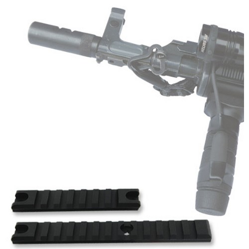 Levně ESP RAIL PICATINNY WEAWER sada 2 kusů /155 mm a 98 mm/