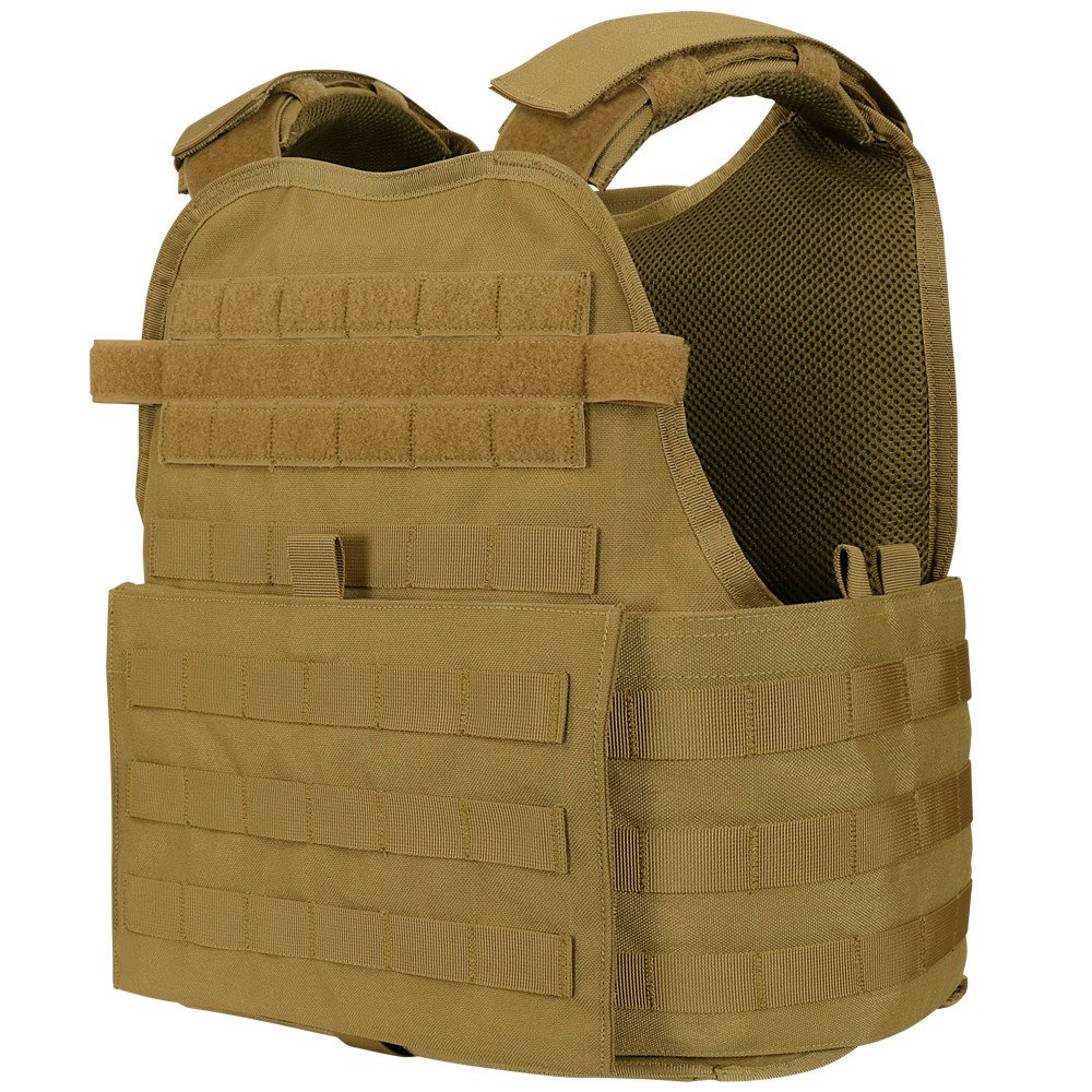 Levně CONDOR OUTDOOR vesta MODULAR OPERATOR PLATE CARRIER GEN II COYOTE BROWN