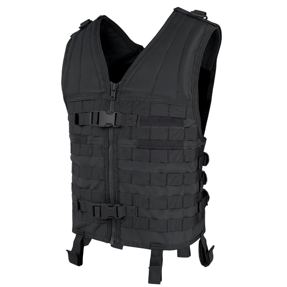 Levně CONDOR OUTDOOR vesta taktická MOLLE - MODULAR STYLE - ČERNÁ