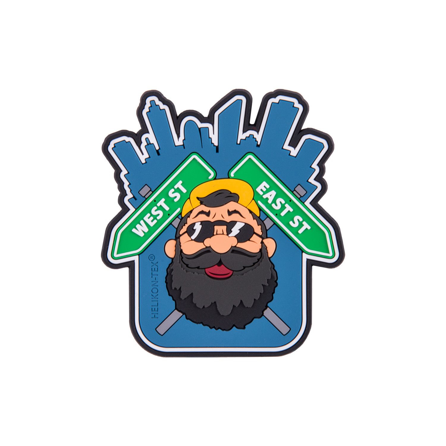 Levně Helikon-Tex nášivka Beardman URBAN velcro plastová