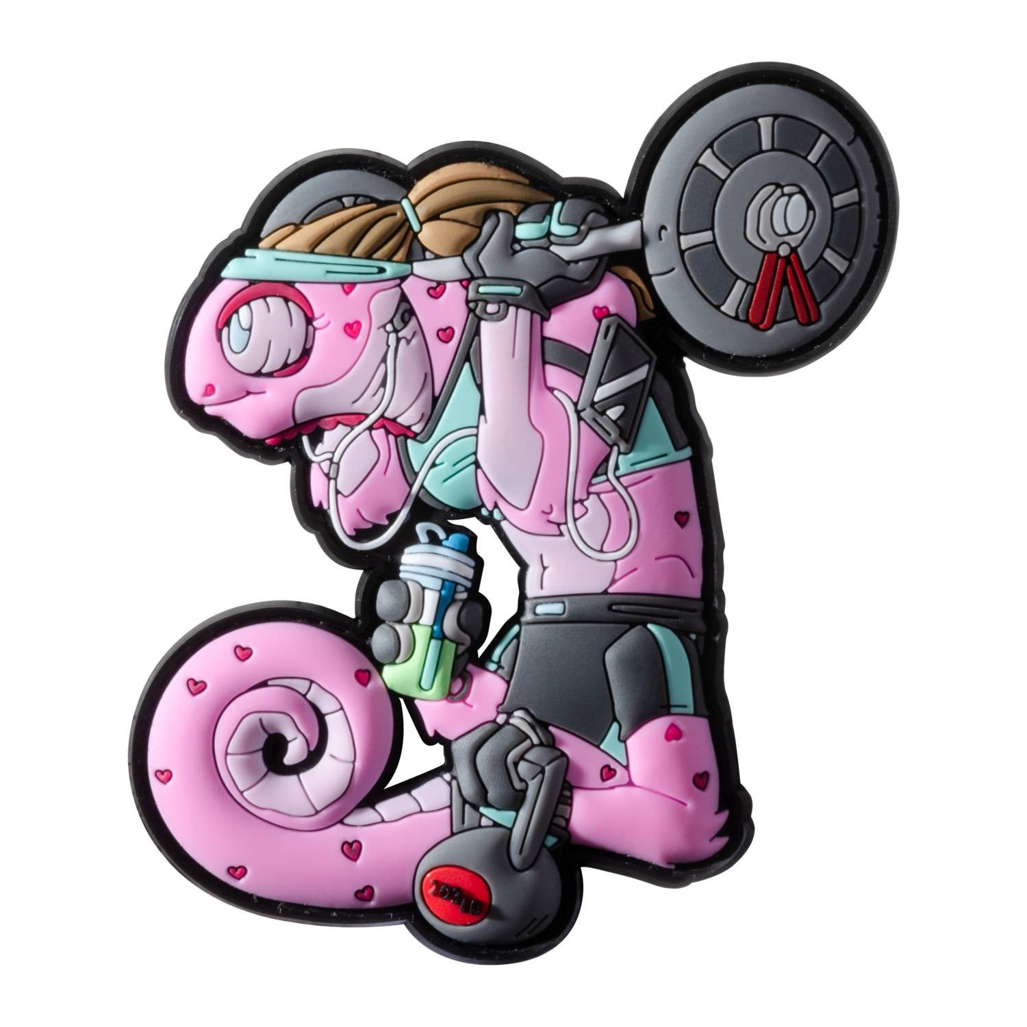 Nášivka CHAMELEON FIT GIRL velcro