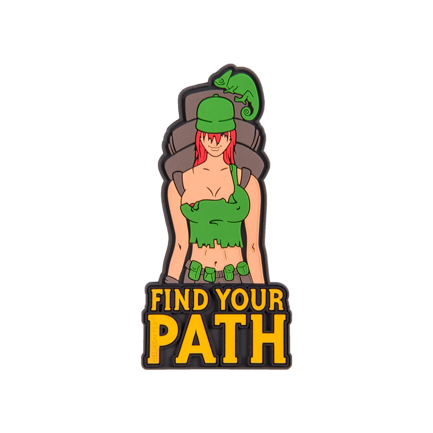 Levně Helikon-Tex nášivka FIND YOUR PATH velcro plastová