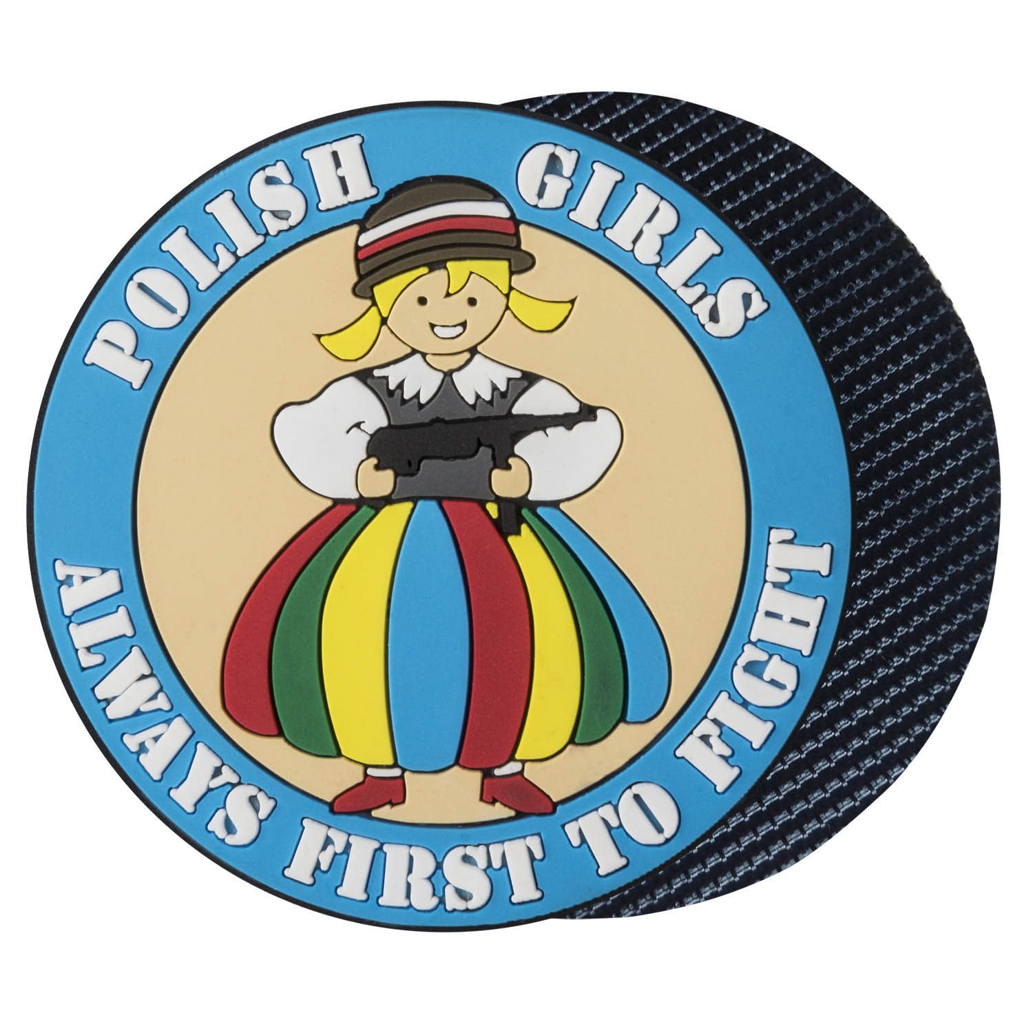 Levně Helikon-Tex nášivka POLISH GIRLS velcro plastová BAREVNÁ