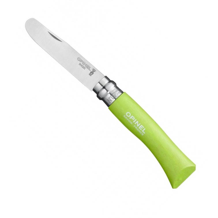 Levně Nůž OPINEL dětský VRI INOX No.07 HABR ZELENÝ