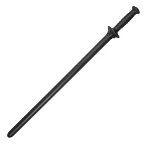 Levně ESP obušek přímý s ochranným štítem 86 cm ČERNÝ