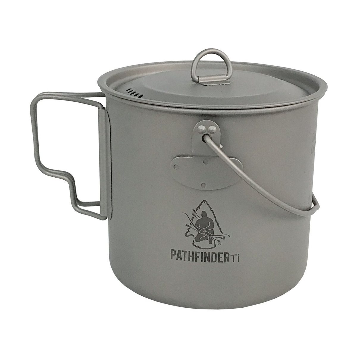 Levně PATHFINDER hrnec BUSH POT s pokličkou 1100 ml TITAN