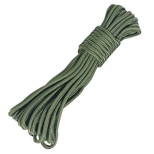 Levně MIL-COM šňůra ø ø 7 mm / 15 m ZELENÁ