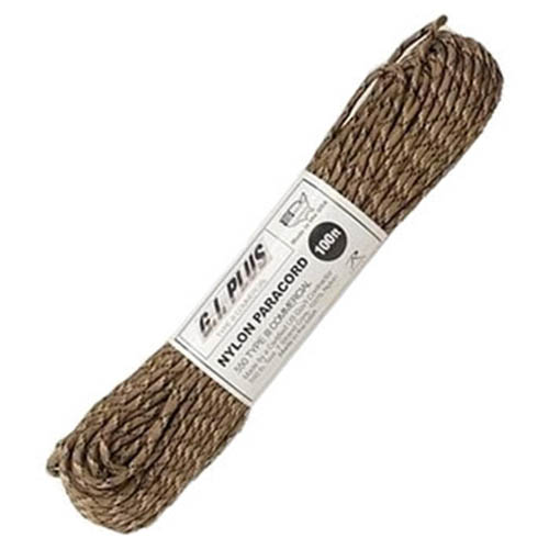 Levně ROTHCO šňůra PARACORD nylon 550LB ø 4 mm / 30 m 6-COL DESERT