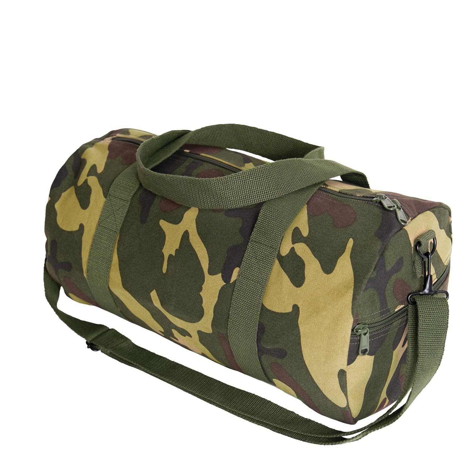 Levně ROTHCO taška přes rameno VÁLEC 48 x 23 cm bavlněná WOODLAND