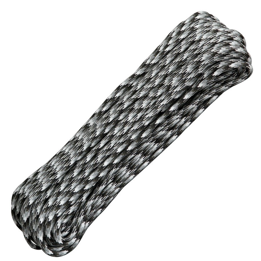 Levně Šňůra PARACORD nylon 550LB ø 4 mm / 30 m Urban Camo