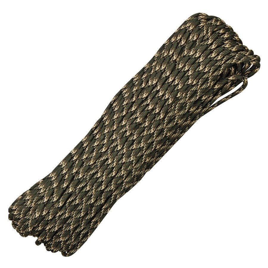 Levně Šňůra PARACORD nylon 550LB ø 4 mm / 30 m WL Camo