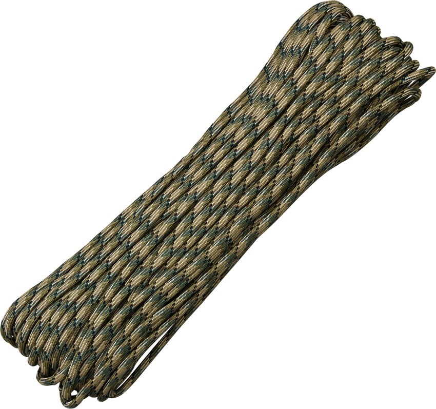 Levně Šňůra PARACORD nylon 550LB ø 4 mm / 30 m Multicam