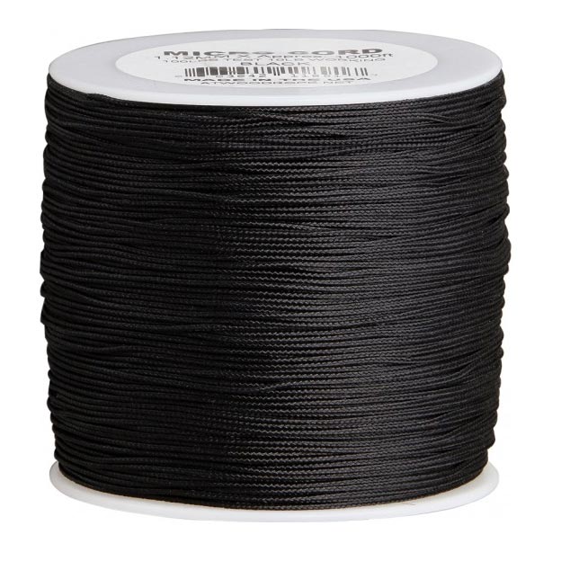 Levně Šňůra MINI PARACORD nylon ø 1,18 mm / 300 m ČERNÁ