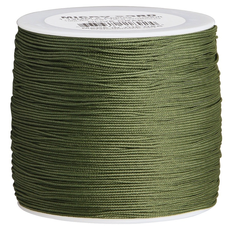 Levně Šňůra MINI PARACORD nylon ø 1,18 mm / 300 m ZELENÁ