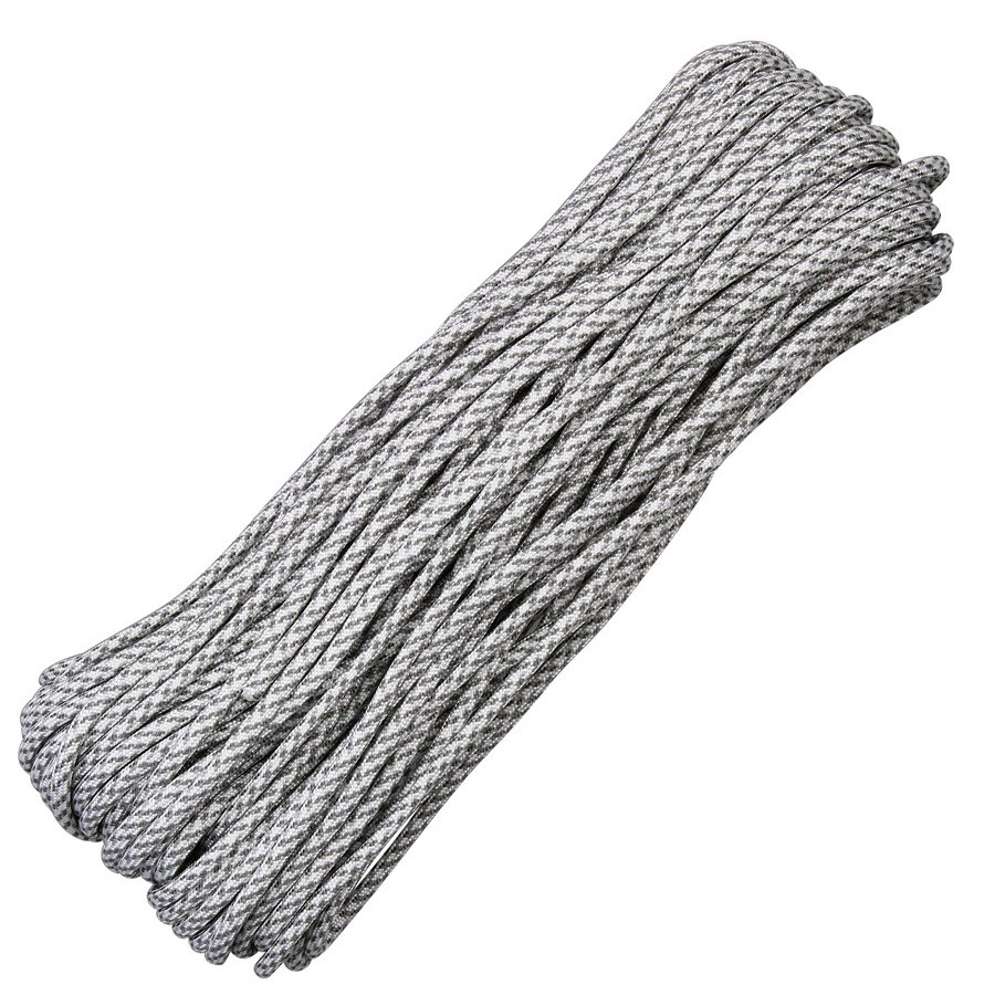 Levně Šňůra PARACORD nylon 550LB ø 4 mm / 30 m Arctic Camo