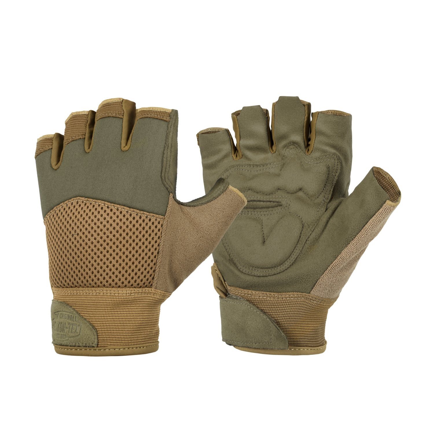 Levně Rukavice MK2 bezprsté OLIVE GREEN/COYOTE