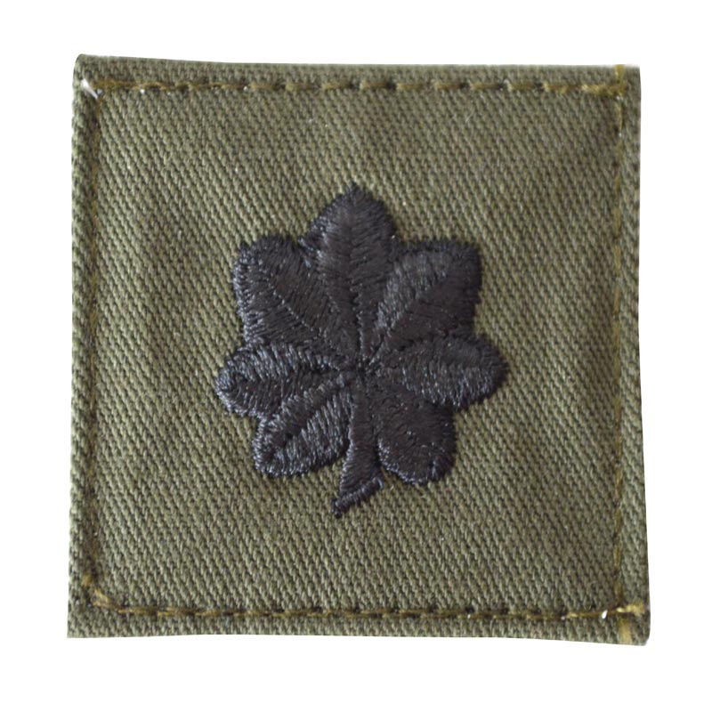 Levně MILITARY RANGE nášivka hodnosti VELCRO LT. COLONEL ZELENÁ