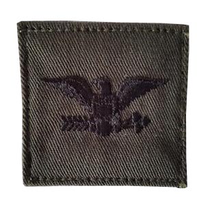 Levně MILITARY RANGE nášivka hodnosti VELCRO COLONEL ZELENÁ