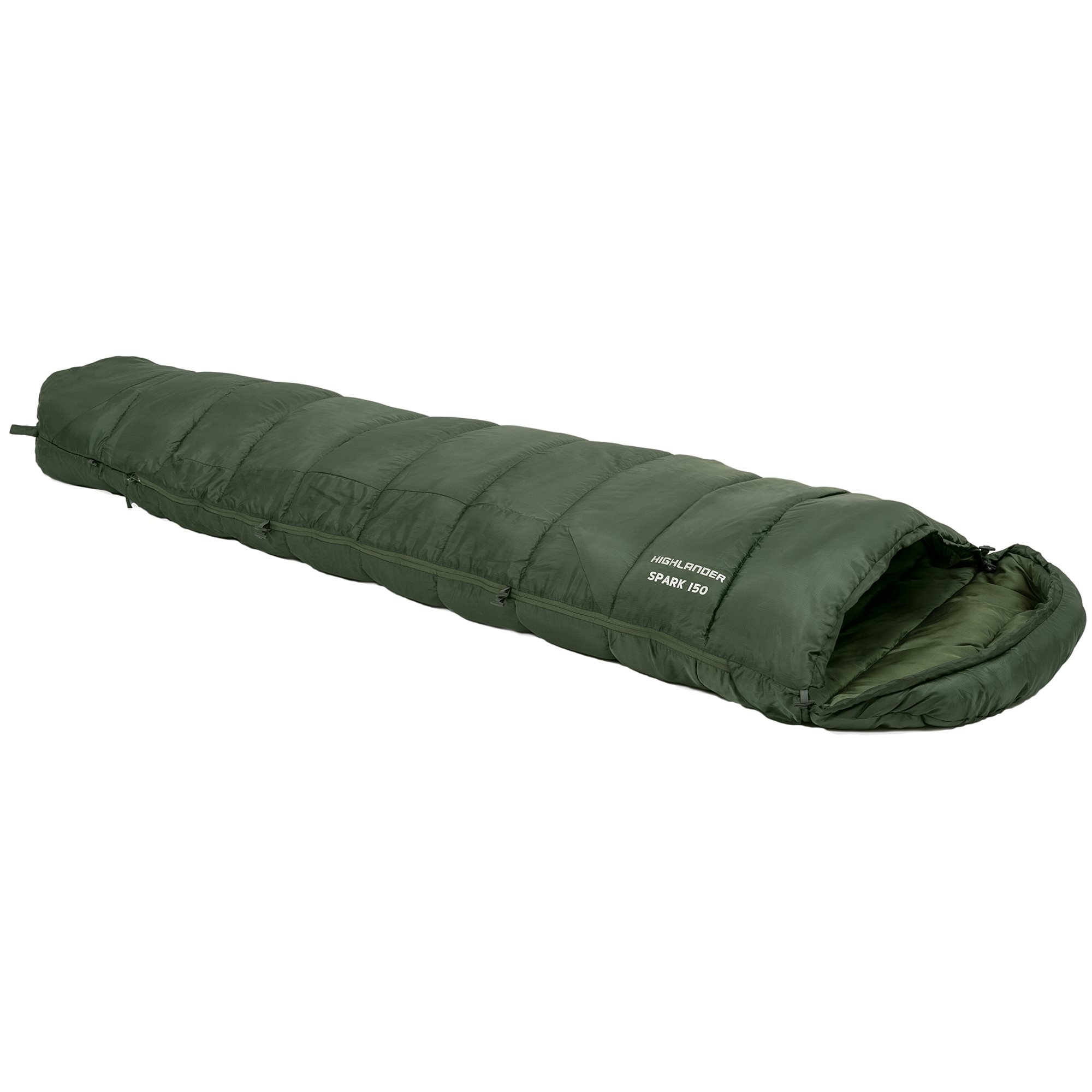 Levně HIGHLANDER spacák PHOENIX SPARK 150 ZELENÝ