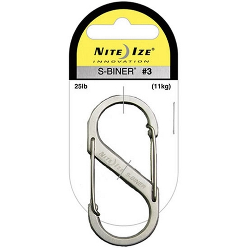 Levně NiteIze karabina S-Biner #3 / 6,5cm NEREZ