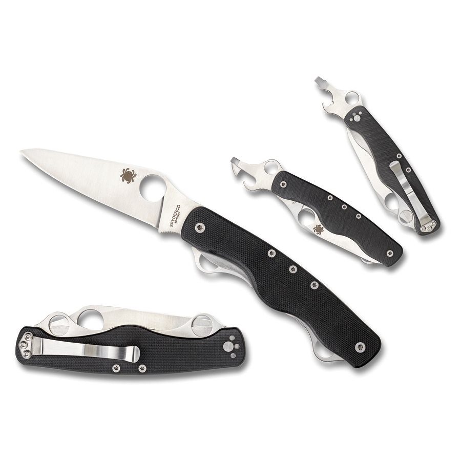 Levně Spyderco nůž multifunkční CLIPITOOL hladké ostří