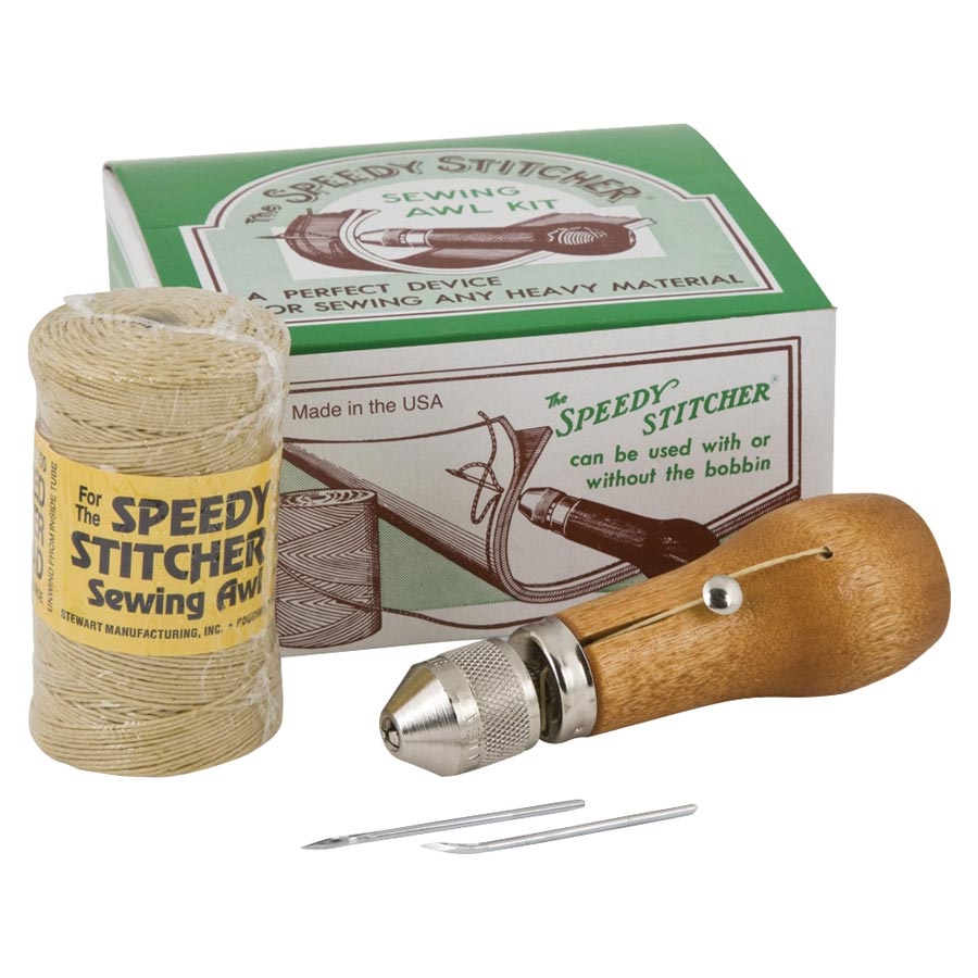 Levně STEWART MANUFACTURING šička - šídlo včetně náhradních jehel a nitě