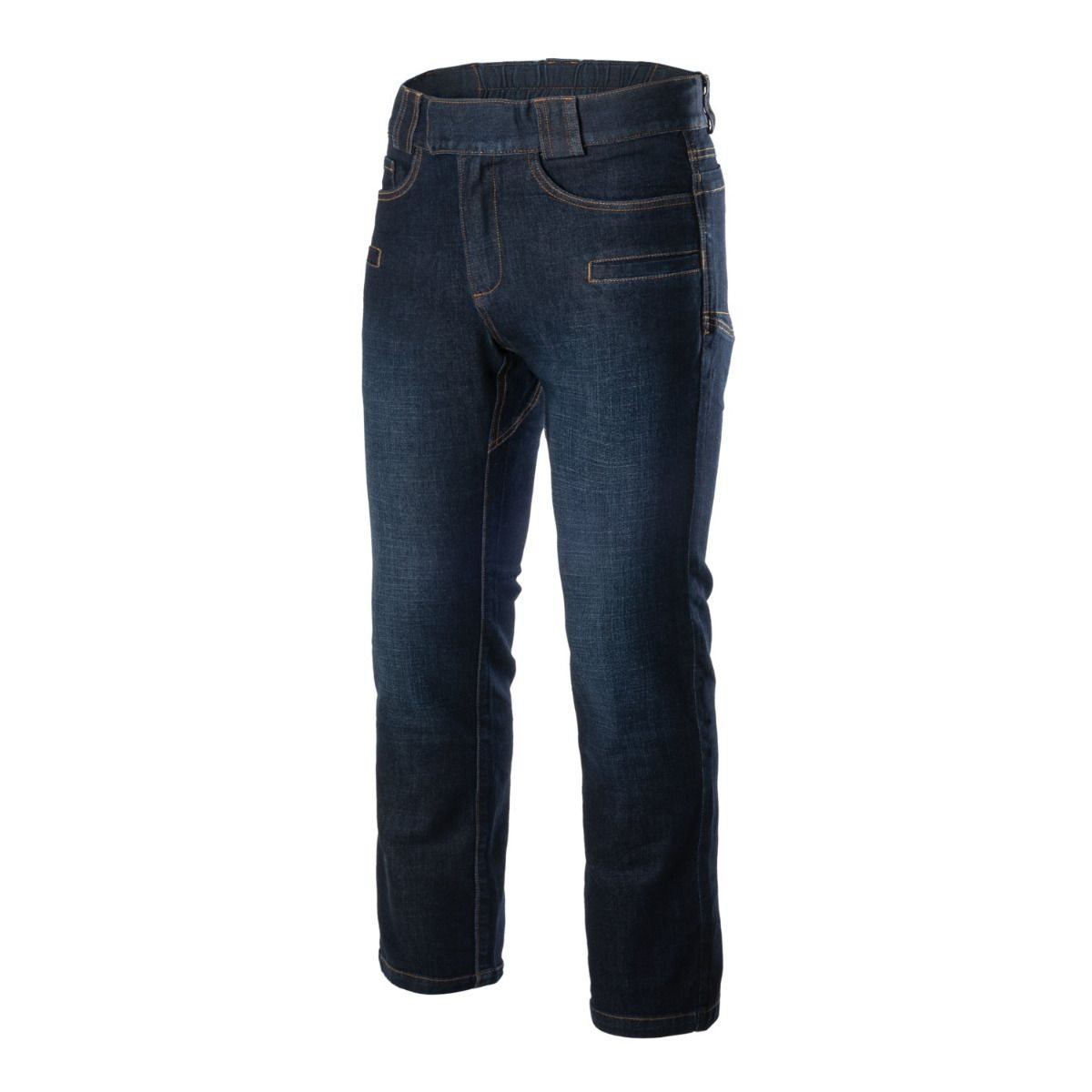 Levně Kalhoty SLIM riflové GREYMAN JEANS® DENIM MID DARK BLUE