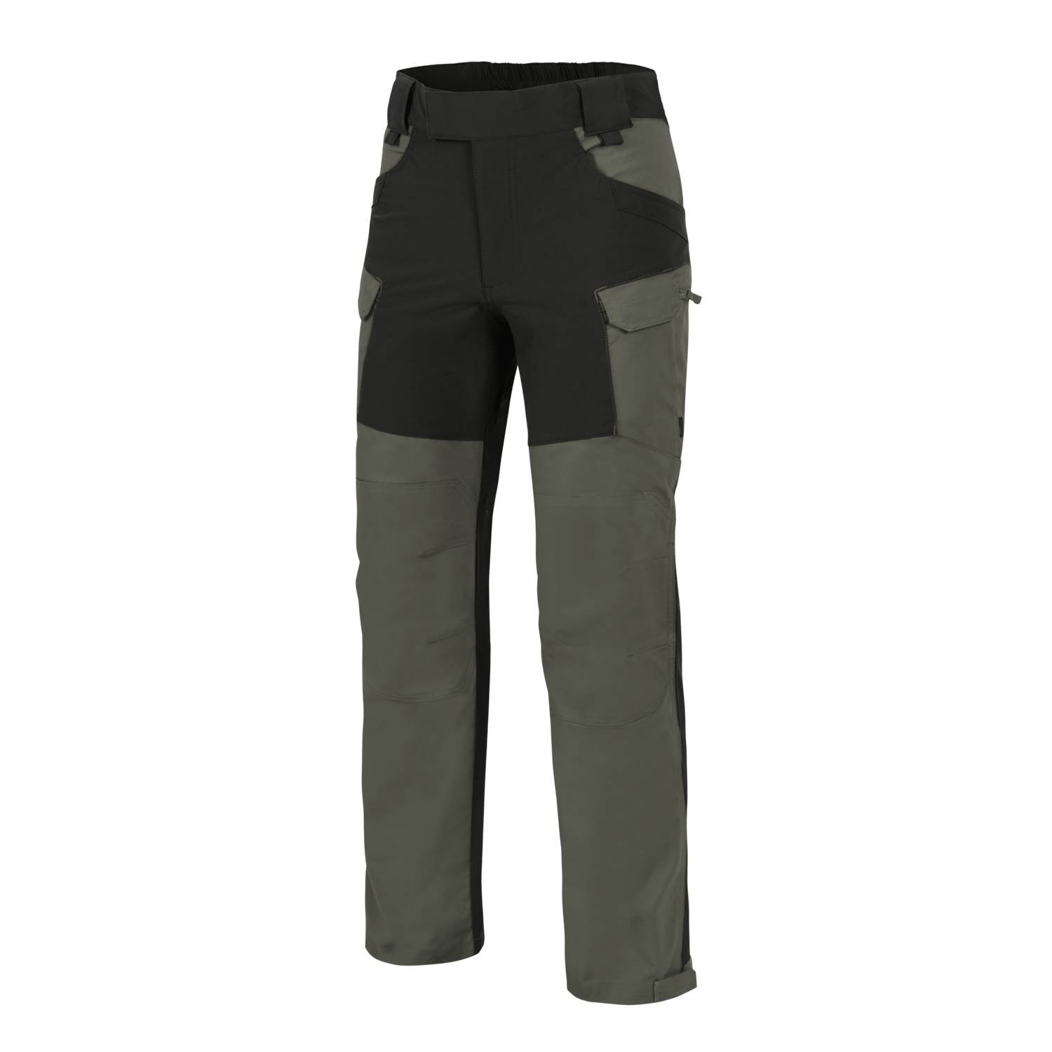 Levně Kalhoty HYBRID OUTBACK® TAIGA/ČERNÉ
