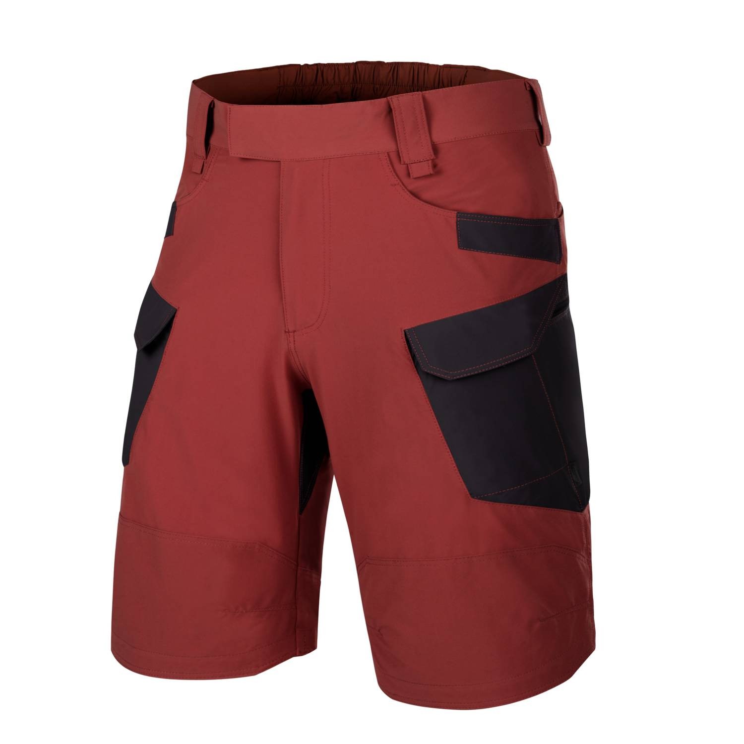 Levně Kraťasy OTS® VersaStretch® Lite CRIMSON SKY/ČERNÉ