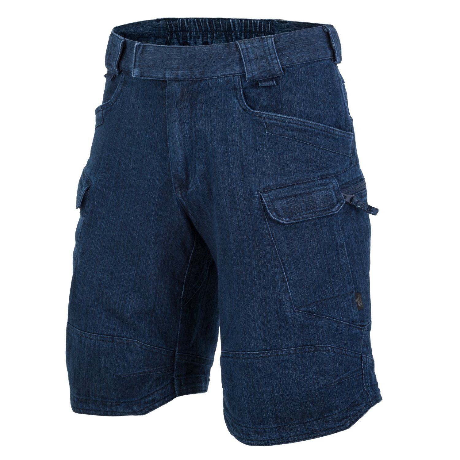 Levně Kraťasy UTS URBAN TACTICAL 11" rip-stop riflové DENIM MODRÉ