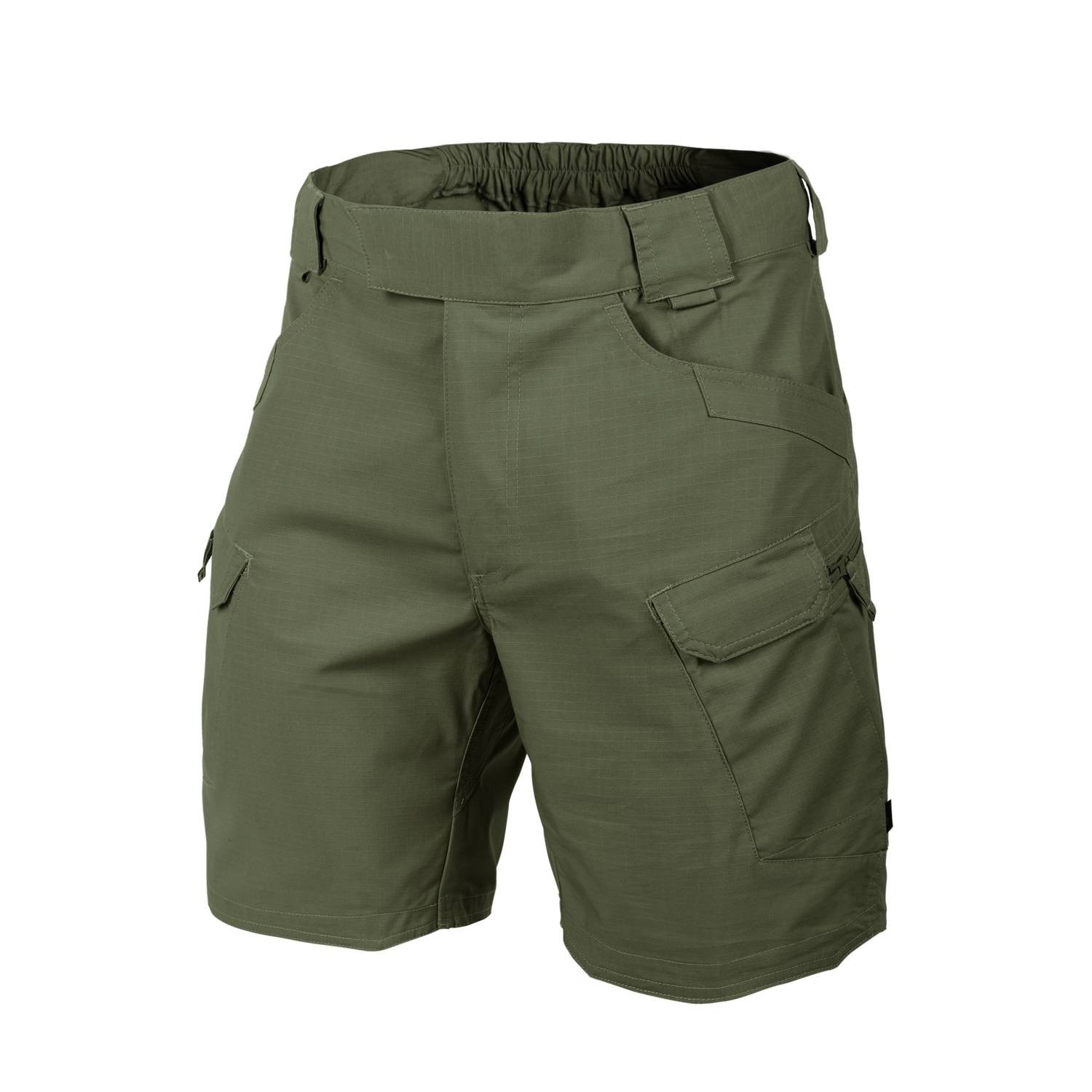 Levně Kraťasy UTS URBAN TACTICAL® krátké 8,5" rip-stop ZELENÉ