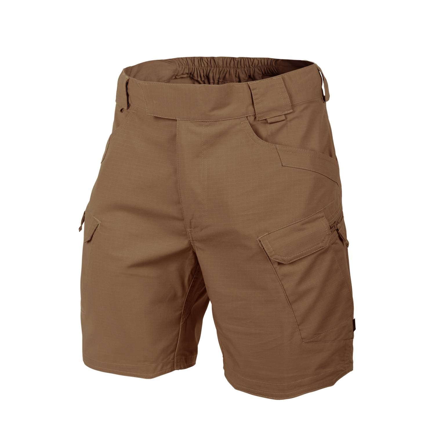 Levně Kraťasy UTS URBAN TACTICAL® krátké 8,5" rip-stop MUD BROWN