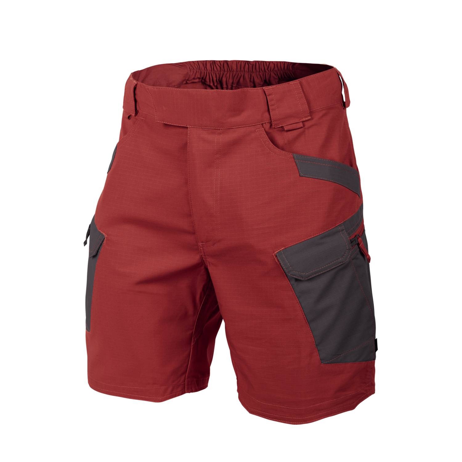 Levně Kraťasy UTS URBAN TACTICAL® krátké 8,5" rip-stop CRIMSON SKY / ASH GREY
