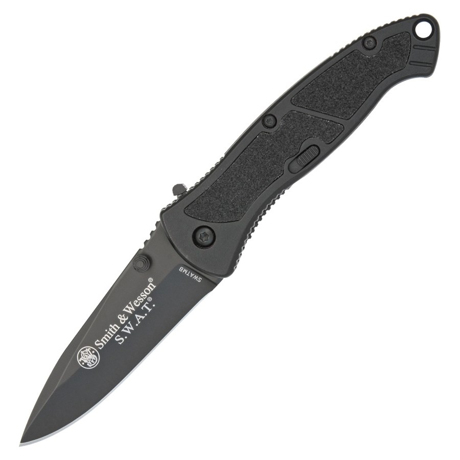 Levně Smith & Wesson nůž S&W S.W.A.T. zavírací ČERNÝ