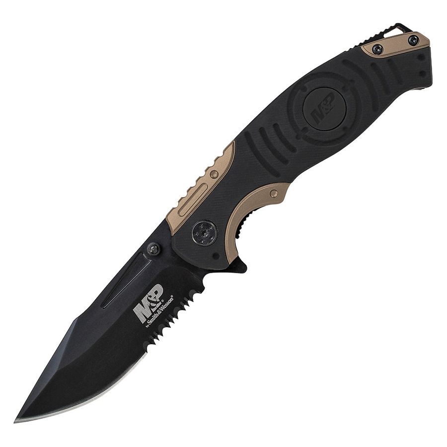 Levně Smith & Wesson nůž zavírací MILITARY POLICE kombinované ostří