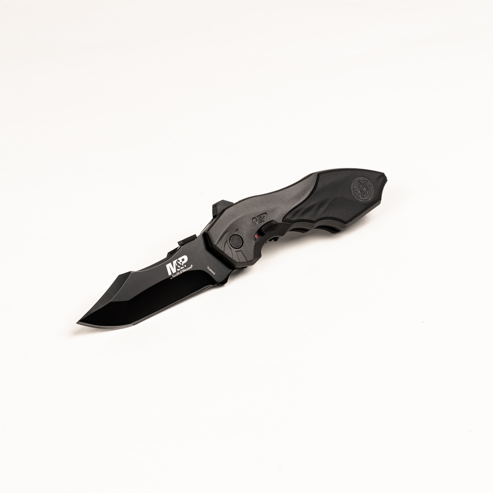 Levně Smith & Wesson nůž S&W MILITARY & POLICE rovné ostří ČERNÝ