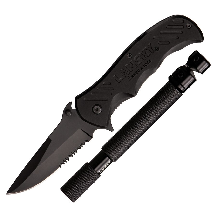 Levně Nůž zavírací TACTICAL LANSKY s brouskem
