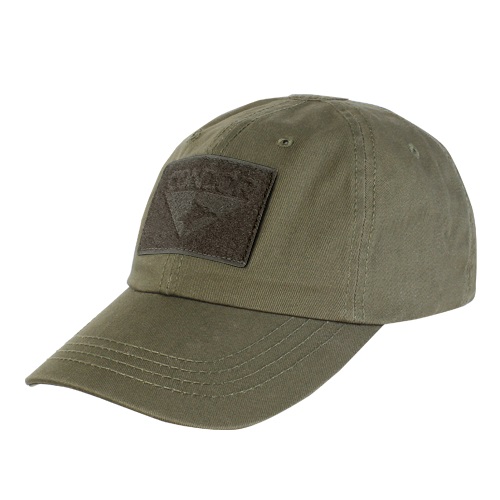 Levně CONDOR OUTDOOR čepice OPERATOR s velcro panely ZELENÁ