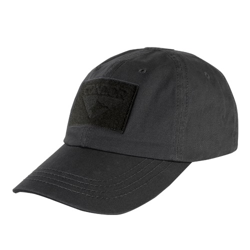 Levně CONDOR OUTDOOR čepice OPERATOR s velcro panely ČERNÁ