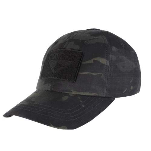Levně CONDOR OUTDOOR čepice OPERATOR s velcro panely MULTICAM BLACK