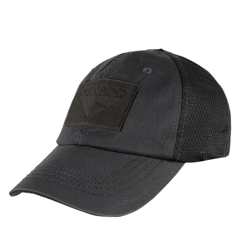 Levně CONDOR OUTDOOR čepice OPERATOR MESH s velcro panely ČERNÁ