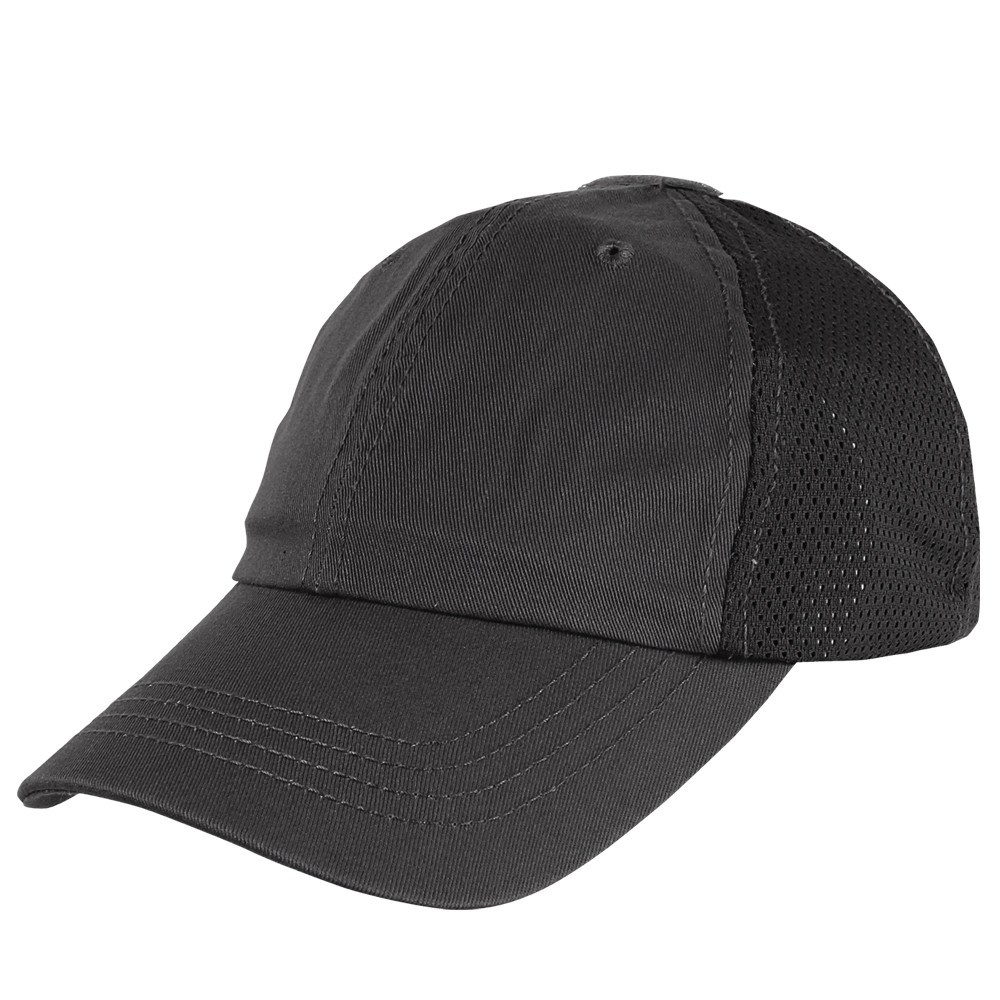 Levně CONDOR OUTDOOR čepice TEAM CAP MESH baseballová ČERNÁ